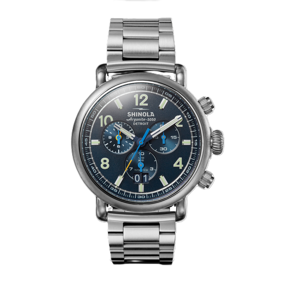 Runwell Chronograph West Wind Watch Gift Set with Additional Strap
